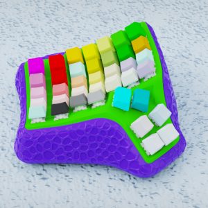 Keyboard kit (without keycaps and switches)