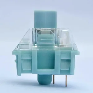 TTC Silent Bluish White Switch Mechanical Keyboard Mute Switches Tactile 3Pin 42 gf Gold Plated Spring RGB Double Silence Switch