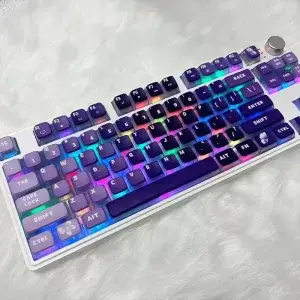 SAX Profile Pudding Keycaps PBT PC for Cherry MX Switches on 61 63 67 68 75 84 87 96 104 108 Mechanical Keyboards